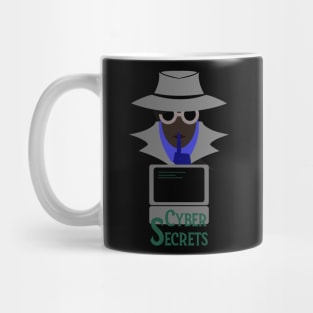 Lady Grey (Cyber Secrets Afro): A Cybersecurity Design Mug